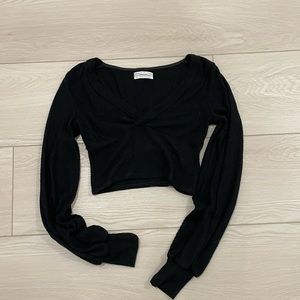 Urban Outfitters Cropped Soft Long Sleeve